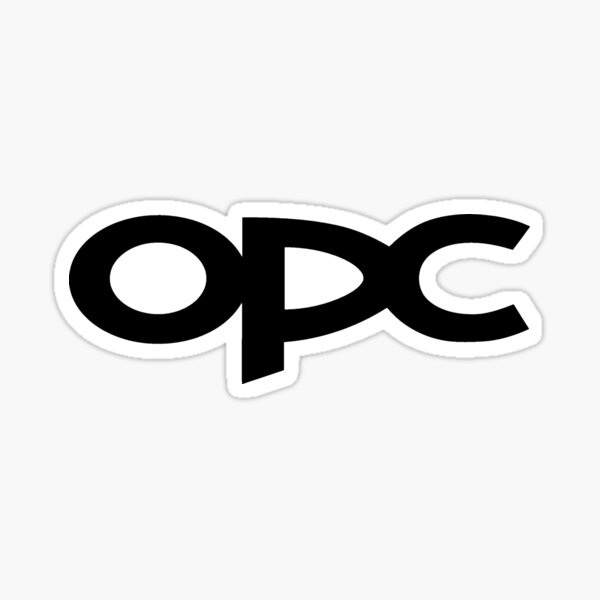 Opel OPC (black) Sticker by JRLdesign1
