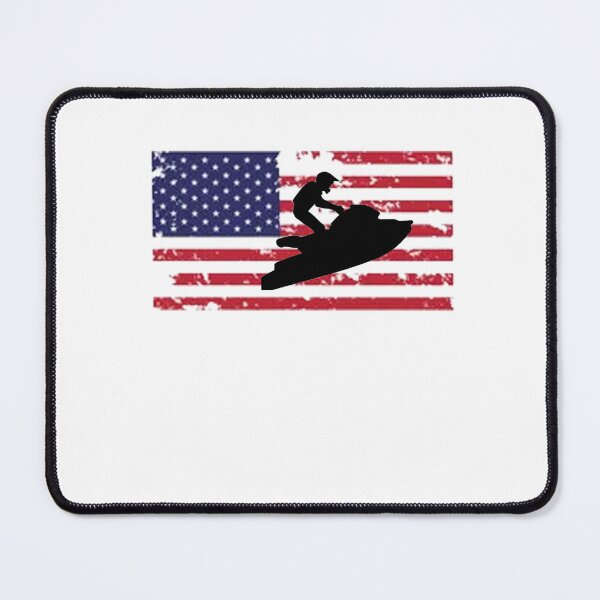 Item preview, Jet Ski USA Flag  designed and sold by rachidhaz.