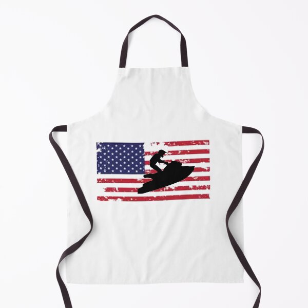 Item preview, Jet Ski USA Flag designed and sold by rachidhaz.
