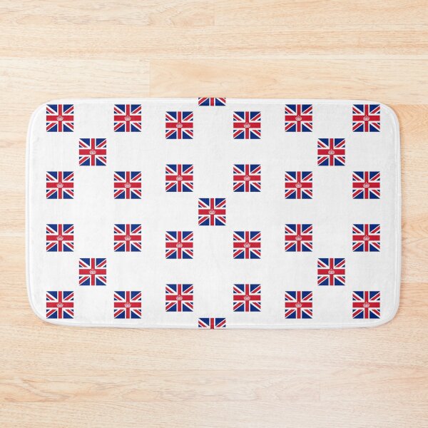 Item preview, Union Jack British Flag and Crown Square Sticker Pack  for Coronation designed and sold by LindaCooke.