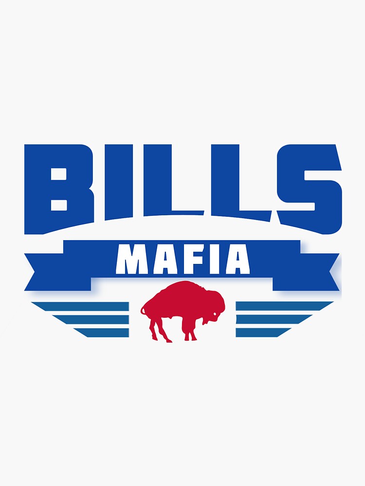 Bills Mafia Sticker By Designart83 Redbubble 9095