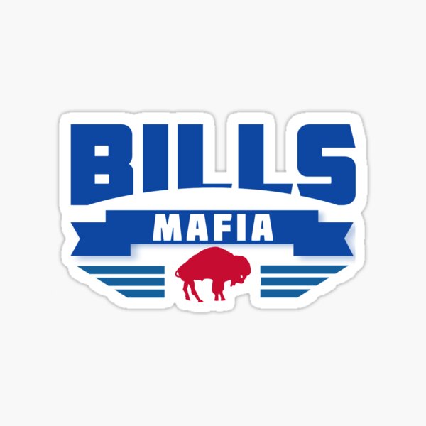 quot Bills Mafia quot Sticker by Designart83 Redbubble
