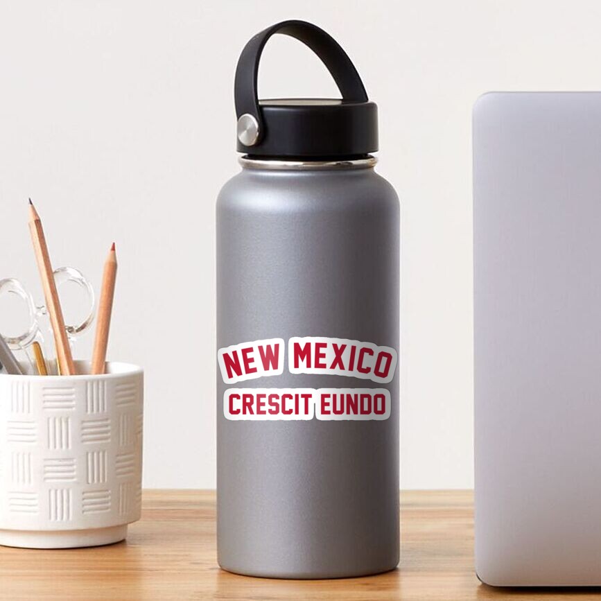 "The New Mexico Motto (State Motto of New Mexico)" Sticker by