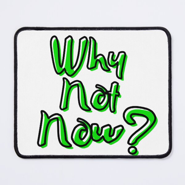 Item preview, Why Not Now handwritten style font design designed and sold by MGuyerArt.
