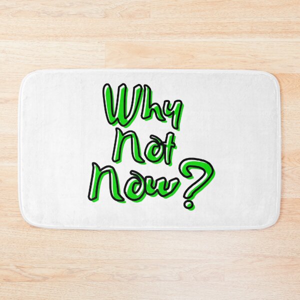 Item preview, Why Not Now handwritten style font design designed and sold by MGuyerArt.