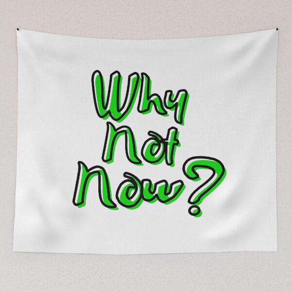 Item preview, Why Not Now handwritten style font design designed and sold by MGuyerArt.