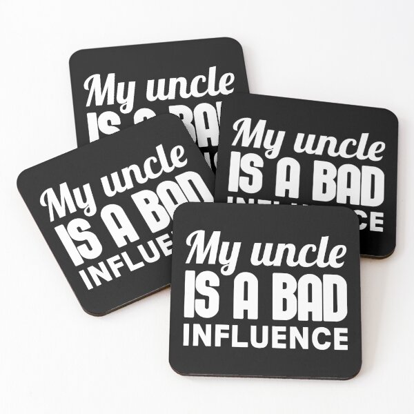 Item preview, My Uncle Is A Bad Influence designed and sold by T-shirt For You.