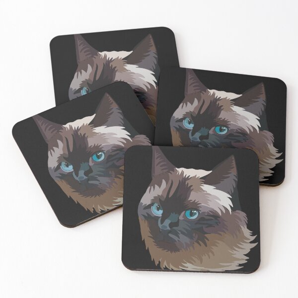 Item preview, Birman Cat designed and sold by TLGdrawings.