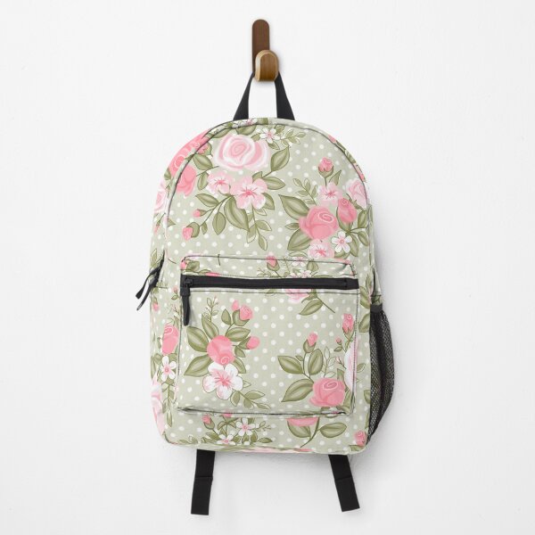 Item preview, Retro Flowers - Pink and Green designed and sold by miavaldez.