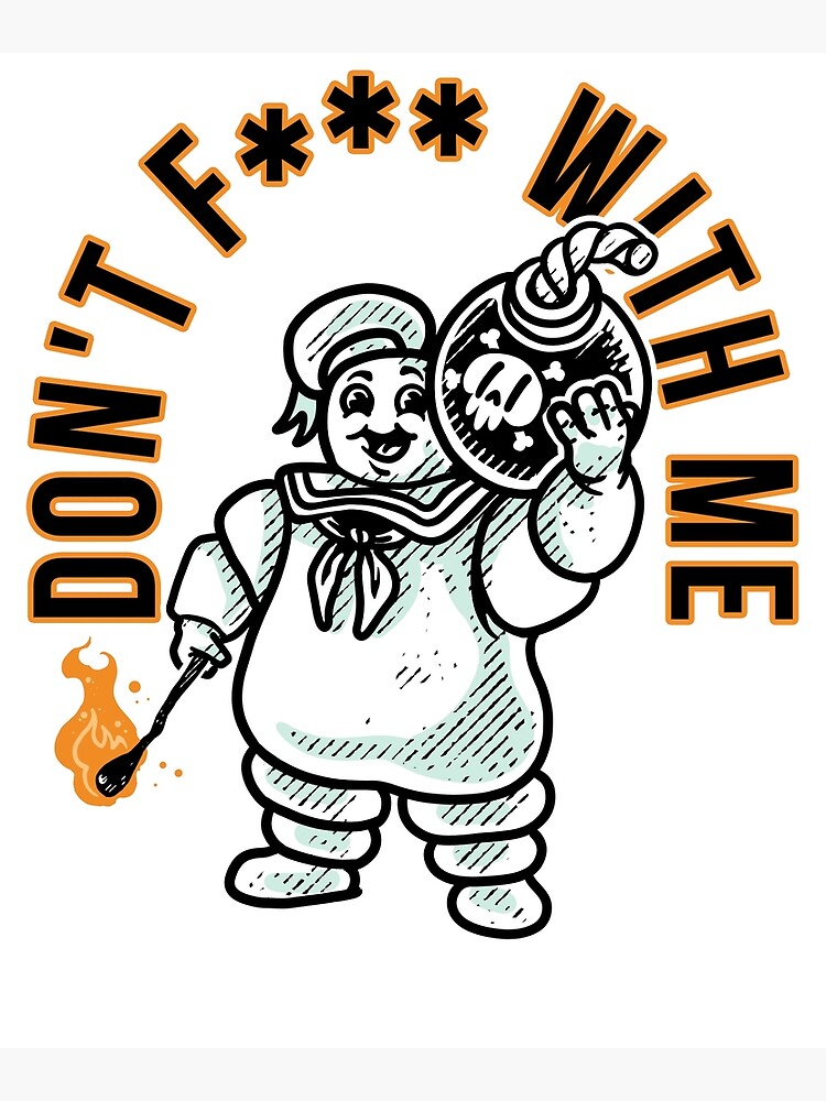 "marshmallow man stay puft" Poster for Sale by Znowordz Redbubble