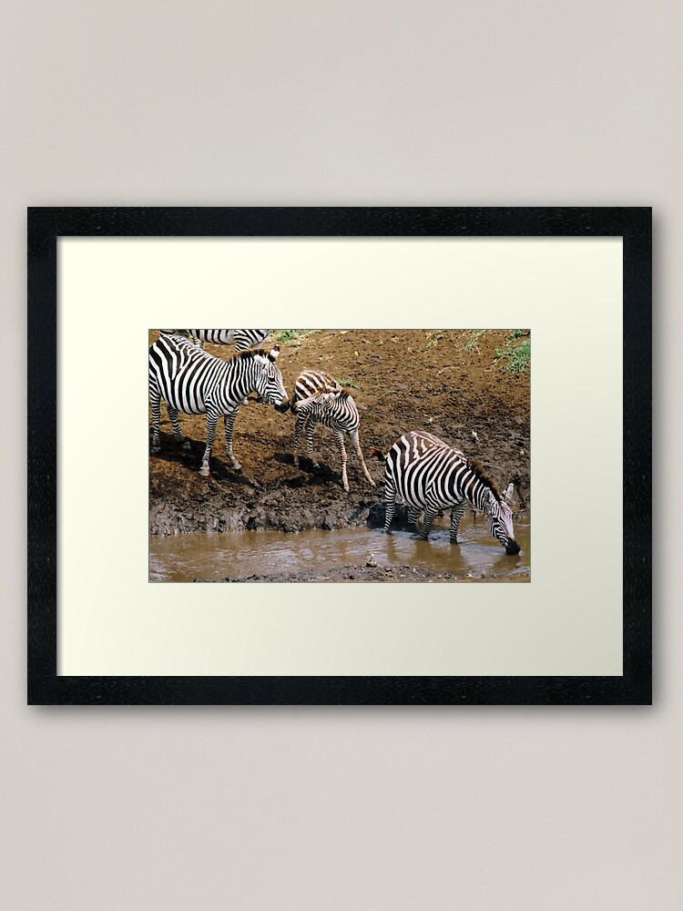 Alternate view of Moral support Framed Art Print