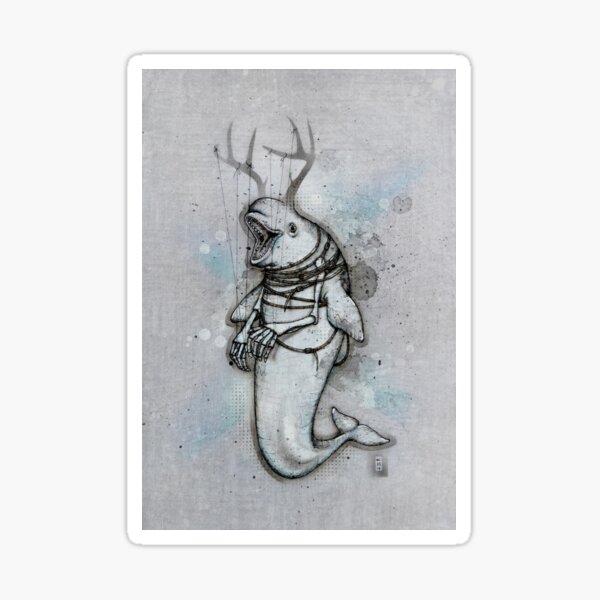 Item preview, Beluga designed and sold by A Curious Bestiary.