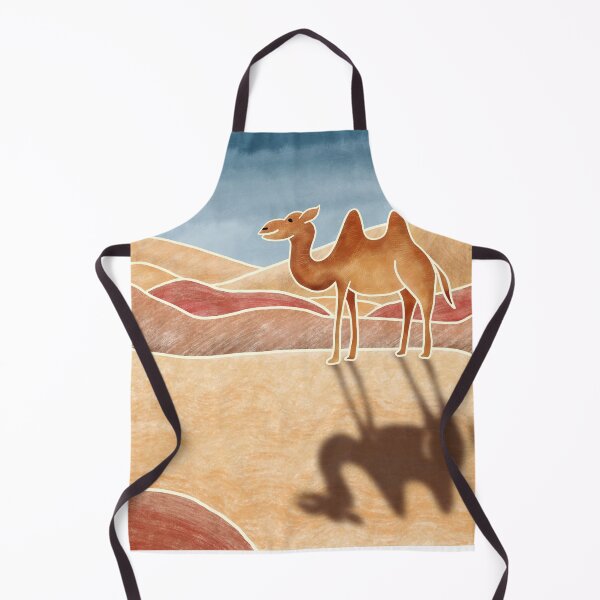 Item preview, Camel in the Desert, Batik silk painting style designed and sold by Kelly Lees.