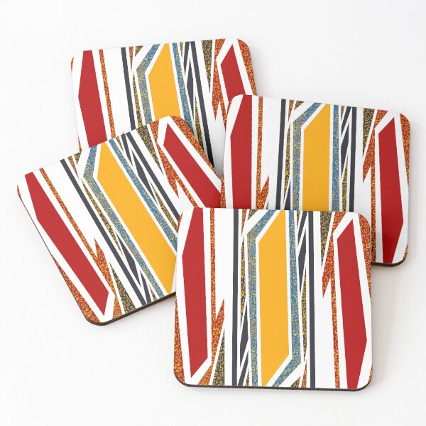 Item preview, Colorful, abstract , geometric pattern, animal print designed and sold by Svitac.