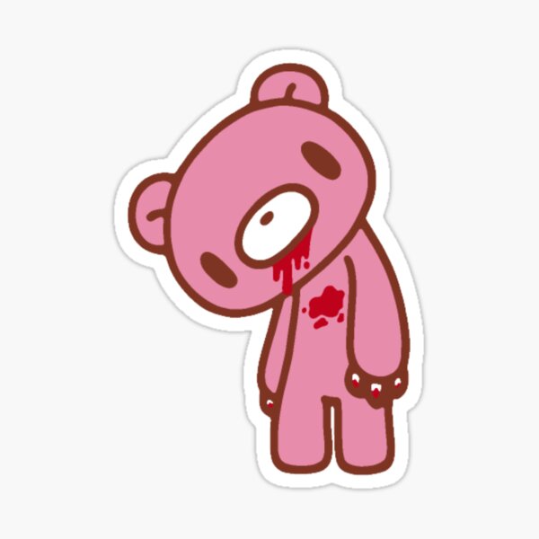 Gloomy Bear Sticker For Sale By Tybrekir Redbubble