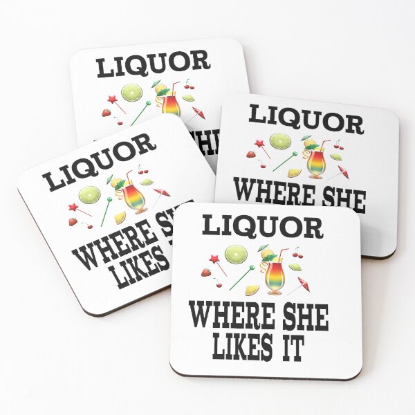 Item preview, LIQUOR Where She Likes It designed and sold by leicha.