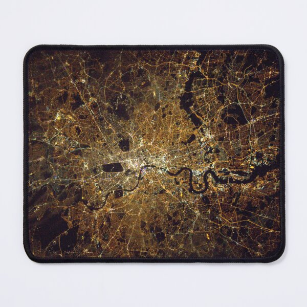 Item preview, London, England at Night, Satellite Image, Britain designed and sold by ScienceSource.