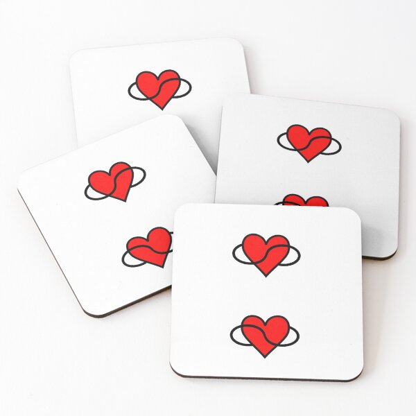 Item preview, Matching infinity hearts designed and sold by This That and the Other.