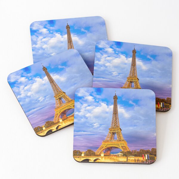 Item preview, Eiffel Tower Sunset Paris France designed and sold by RegaloRepublic.