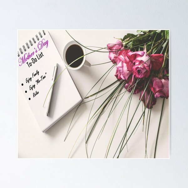 Mother's Day To-Do-List Poster