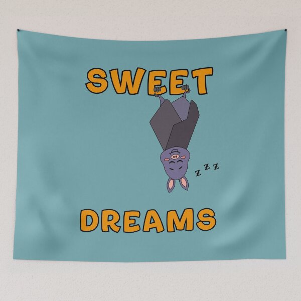 Item preview, Cute sleeping bat hanging upside down designed and sold by Martapp.