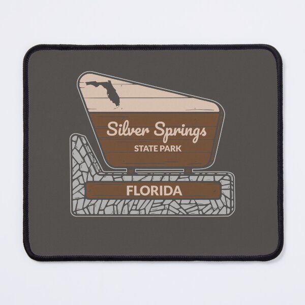Item preview, Silver Springs State Park Florida Entrance Welcome Sign FL  designed and sold by palmettodigital.