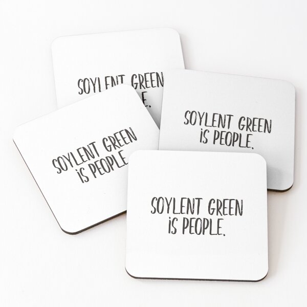 Item preview, Soylent green is people (black) designed and sold by didijuca.