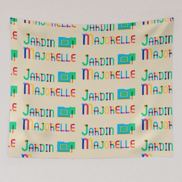 Item preview, Colorful Vintage I Love Jardin Majorelle, Marrakesh, Morocco designed and sold by Travalex.