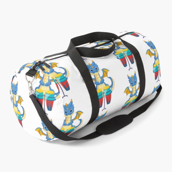 Item preview, Dragon Playing Conga Drum ,Funny Good Dragon Congo Drum Lovers Blue Design designed and sold by pedrored369.