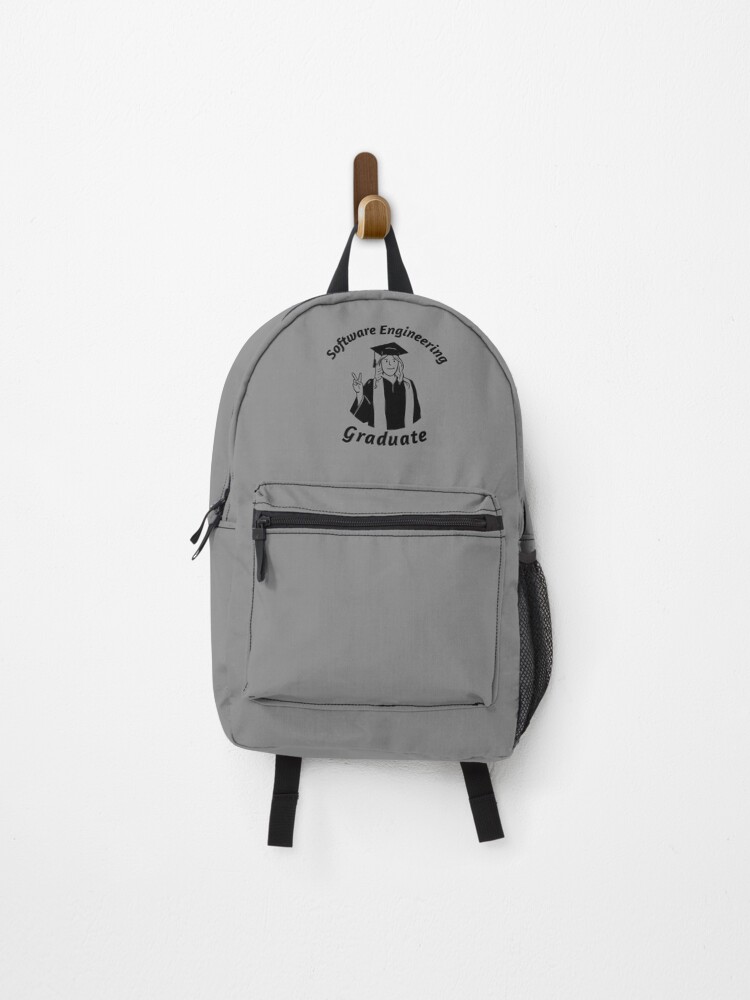 Thumbnail 1 of 3, Backpack, Software Engineering Graduate - University / College Graduation - Graduatees designed and sold by GraduaTees.