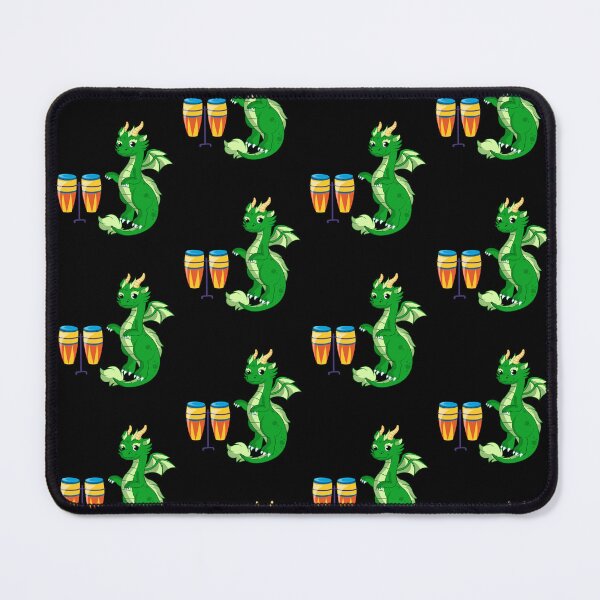 Item preview, Dragon Playing Conga Drum ,Funny Good Dragon Congo Drum Lovers Green Design designed and sold by pedrored369.