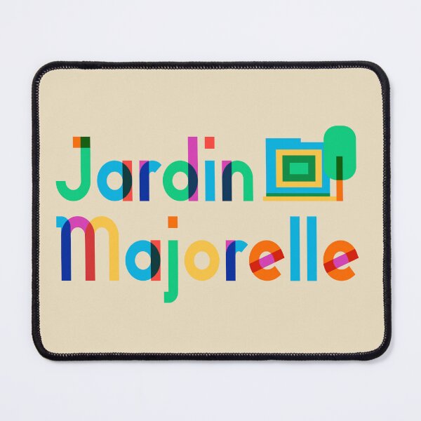 Item preview, Colorful Vintage I Love Jardin Majorelle, Marrakesh, Morocco, Yves Saint-Laurent designed and sold by Travalex.
