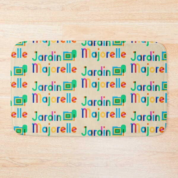 Item preview, Colorful Vintage I Love Jardin Majorelle, Marrakesh, Morocco, Yves Saint-Laurent designed and sold by Travalex.