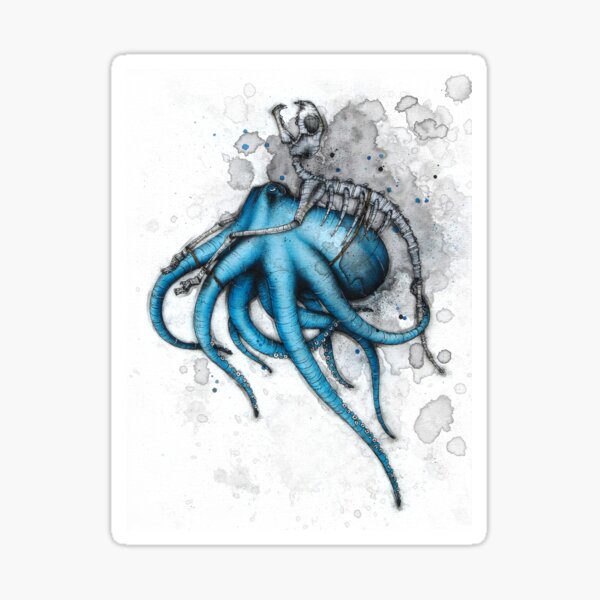 Cat Exoskeleton Sticker