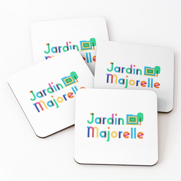Item preview, Colorful Vintage I Love Jardin Majorelle, Marrakesh, Morocco, Yves Saint-Laurent designed and sold by Travalex.
