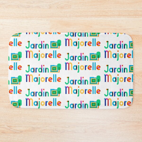 Item preview, Colorful Vintage I Love Jardin Majorelle, Marrakesh, Morocco, Yves Saint-Laurent designed and sold by Travalex.