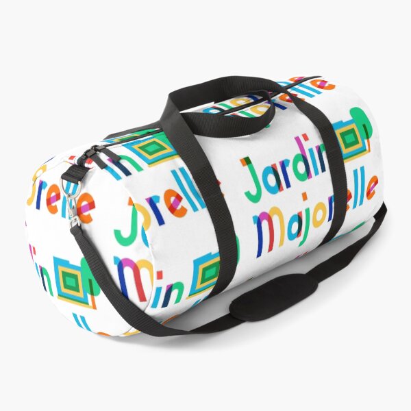 Item preview, Colorful Vintage I Love Jardin Majorelle, Marrakesh, Morocco, Yves Saint-Laurent designed and sold by Travalex.