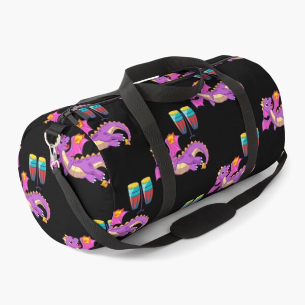 Item preview, Dragon Playing Conga Drum ,Funny Good Dragon Congo Drum Lovers Purple Design designed and sold by pedrored369.