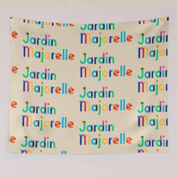 Item preview, Colorful Vintage I Love Jardin Majorelle, Yves Saint-Laurent, Marrakesh, Morocco designed and sold by Travalex.