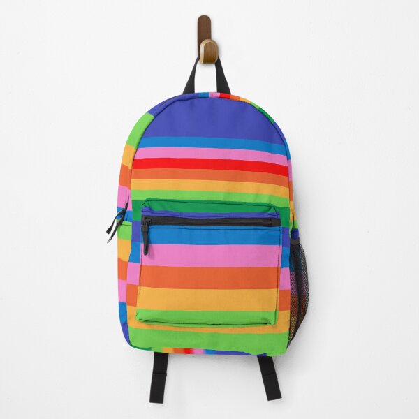 Item preview, 65 MCMLXV Rainbow Color Block Stripe Pattern designed and sold by 65 MCMLXV.