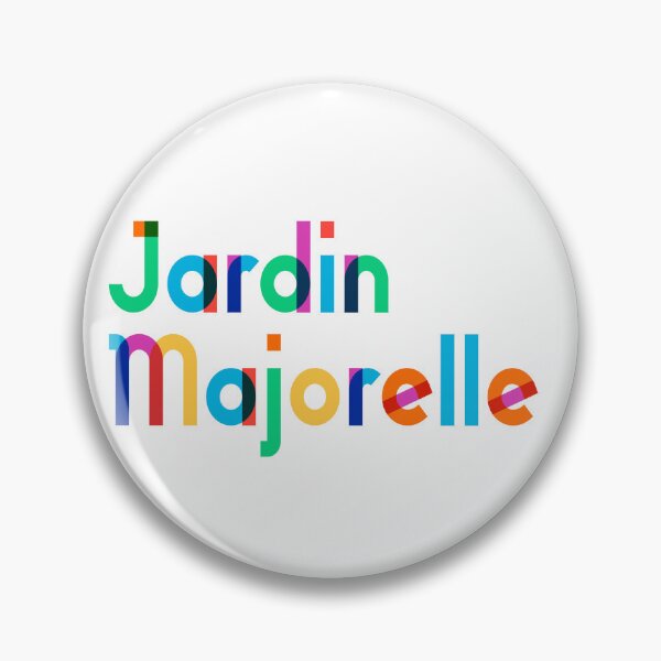 Item preview, Colorful Vintage I Love Jardin Majorelle, Yves Saint-Laurent, Marrakesh, Morocco designed and sold by Travalex.