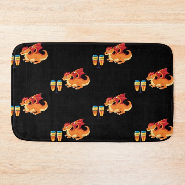 Item preview, Dragon Playing Conga Drum ,Funny Good Dragon Congo Drum Lovers Orange Design designed and sold by pedrored369.