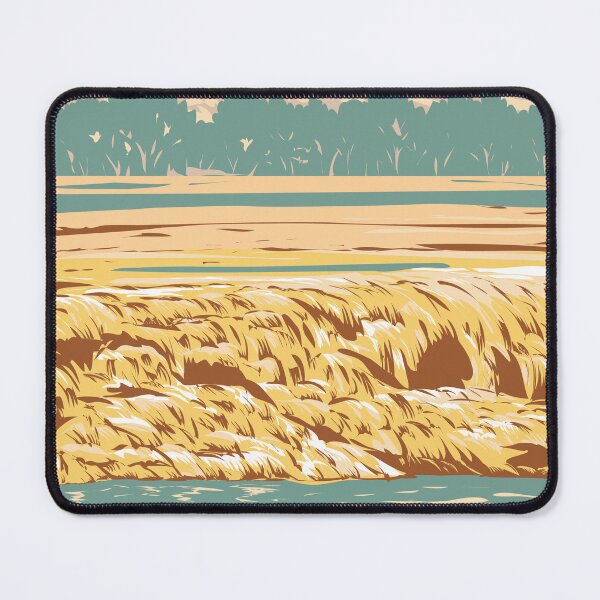 Item preview, Hot Springs State Park Located in Thermopolis Wyoming WPA Poster Art designed and sold by patrimonio.