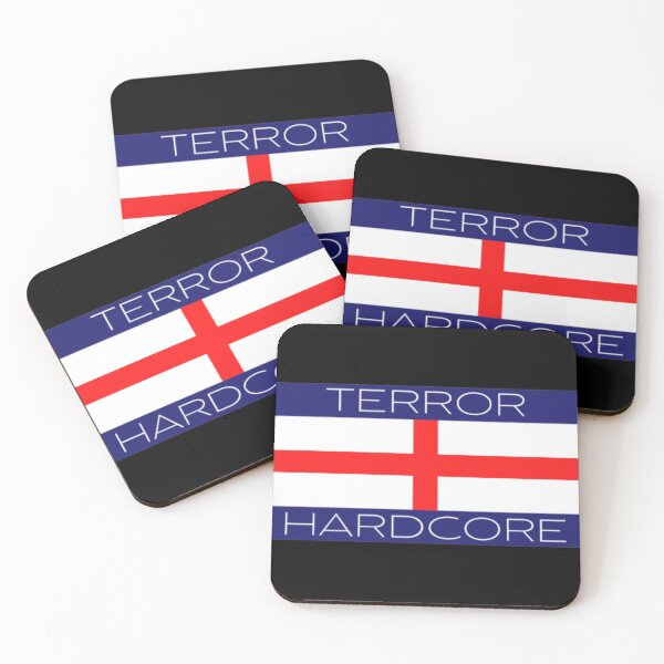 Item preview, Terror Hardcore Terrorcore Music England Flag designed and sold by RichTeeDesigns.