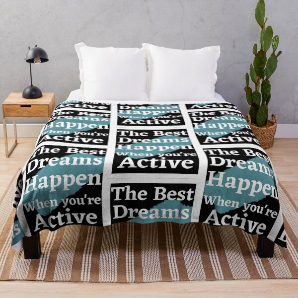 Item preview, The best dream happen when you are active designed and sold by chourouk shop ★★★★★.