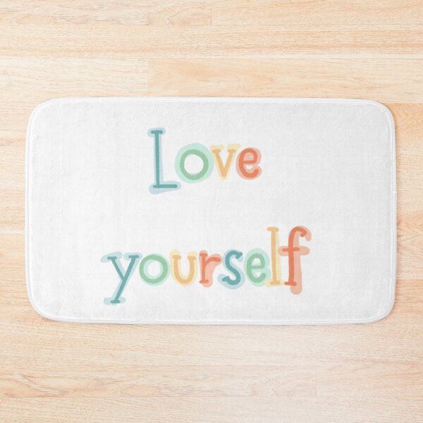Item preview, Love your self, inspirational life quote (colour palette , color palete) designed and sold by Sanaura.
