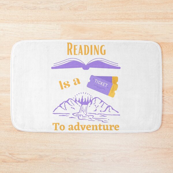 Item preview, Reading is a ticket to adventure designed and sold by chourouk shop ★★★★★.