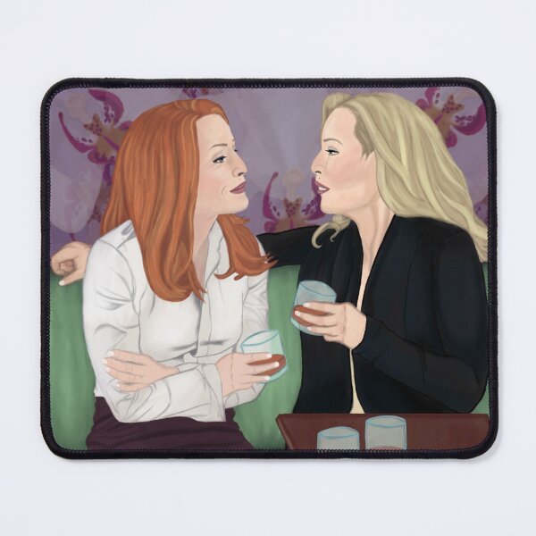 Item preview, Stella Gibson and Dana Scully designed and sold by bibibolt.