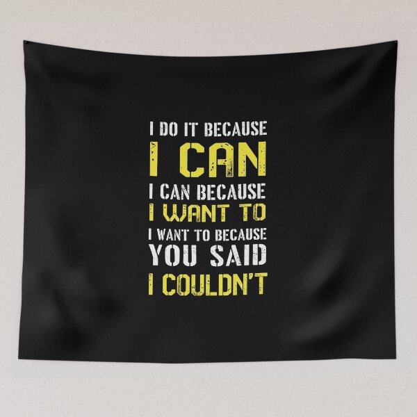 Item preview, introvert funny sarcastic Rude Offended saying, i want to because you said i couldn't boyfriend girlfriend designed and sold by joygift369.