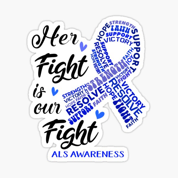 Als Disease Stickers for Sale